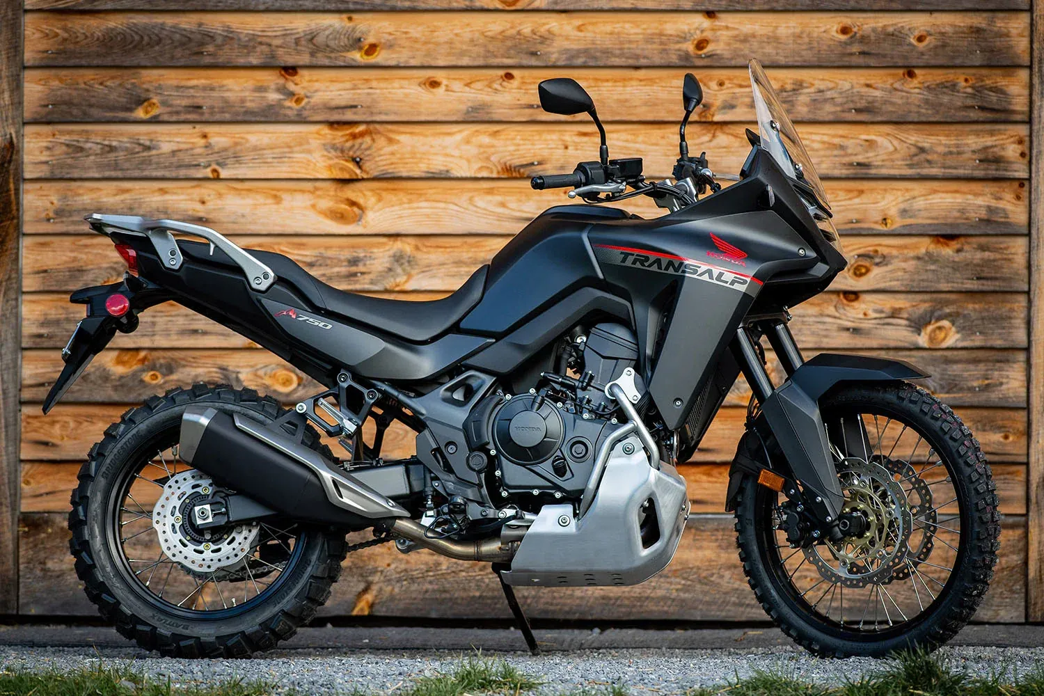 Honda Transalp adventure motorcycle